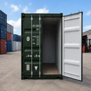 10ft green one-trip container -Australia.