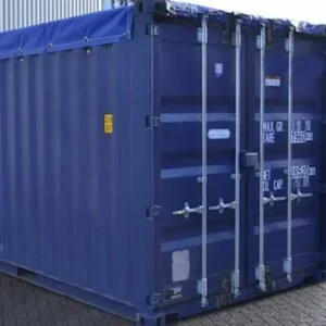 20ft used HC open top container Wind and Watertight 9'6" profile — Australia