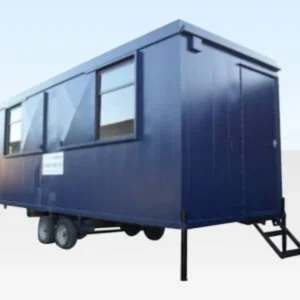 20ft mobile canteen cabin, twin-axle towable, Lowood QLD