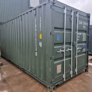20ft new container, easy door opening, green, Lowood QLD