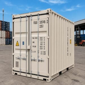 20ft one-trip container beige -available Australia.