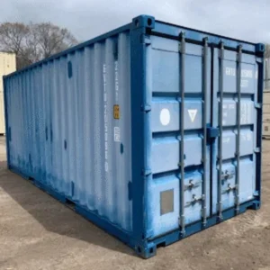 20ft used wind and watertight off-rent shipping container, blue, Lowood QLD