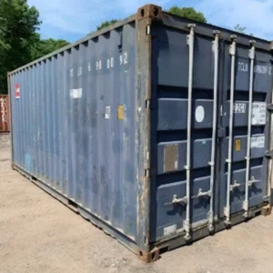 20ft used wind and watertight shipping container, blue, Lowood QLD