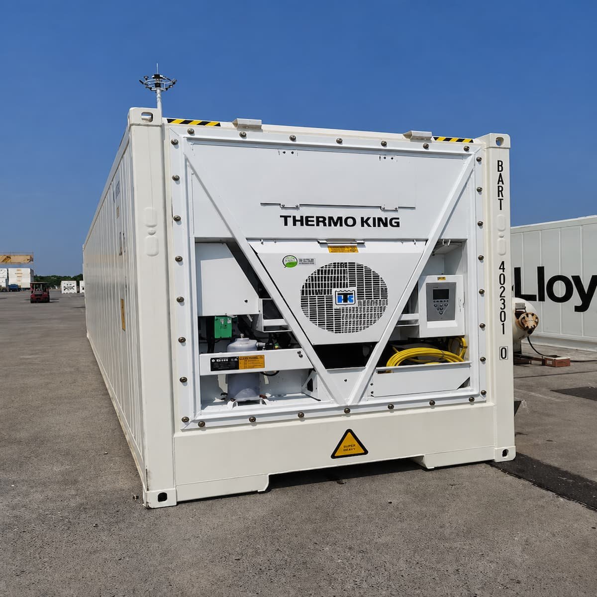 40ft One-Trip HC Reefer Container Thermo King Magnum Plus — Australia