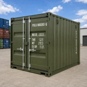 8ft one-trip shipping container green - Australia
