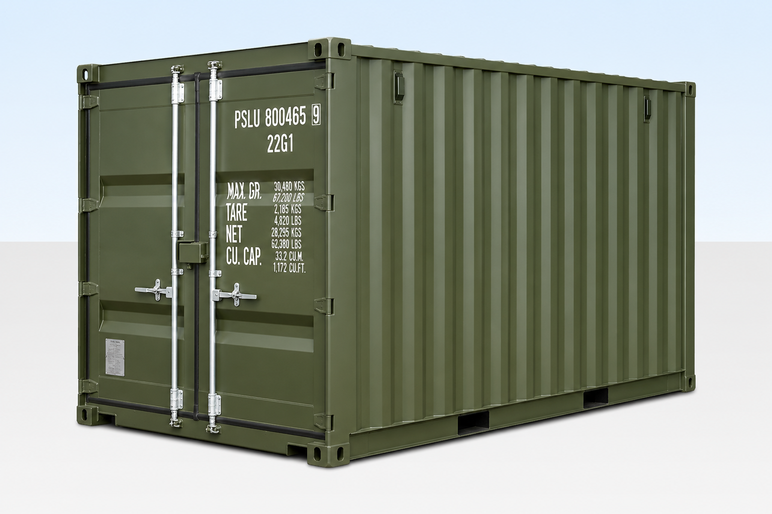 8ft x 10ft Containers