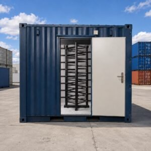 single turnstile unit for sale - steel, two-way access entry and exit, card and biometric compatible, 28mm marine ply floor, available in Australia