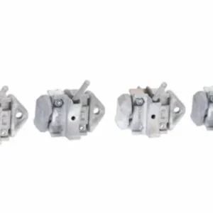 container twist locks set of 4 galvanised cast steel manual lever ISO compatible