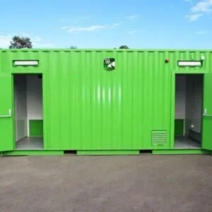 shipping container switch room, insulated panelling, Lowood QLD